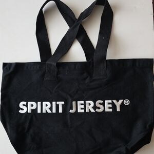 Spirit Jersey -Black Tote Bag